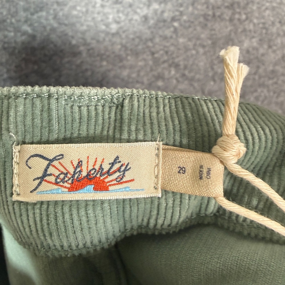 NWT Faherty Softstretch Corduroy Patch Pocket Pan… - image 13
